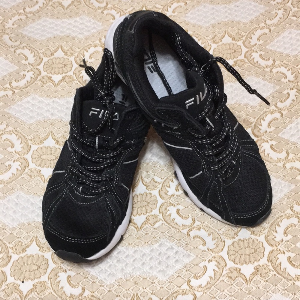 Women’s FILA Black 5SC60044-010 size 8 M dsl lite Sneaker - Picture 2 of 12
